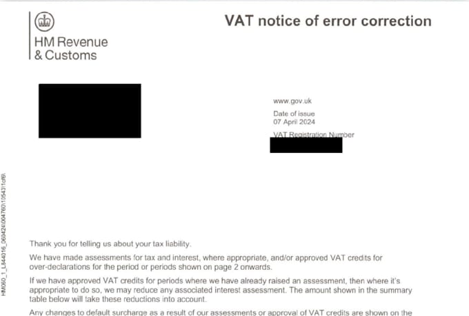 assist with hmrc vat inspections